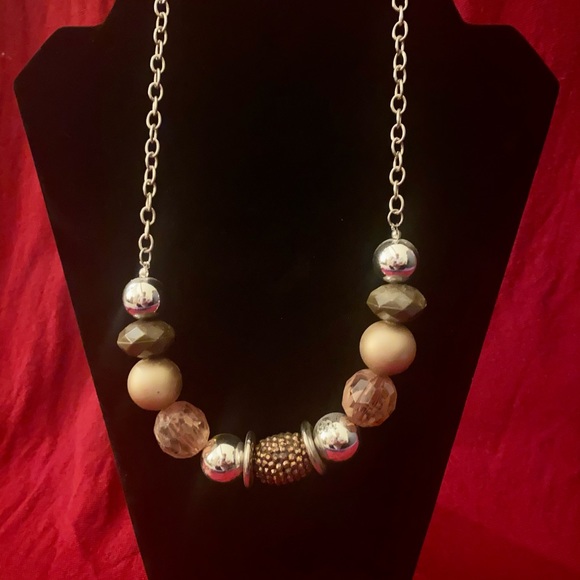 Brown + Copper Necklace, Earring, and Bracelet Set NWT Perfect Gift - Picture 6 of 16